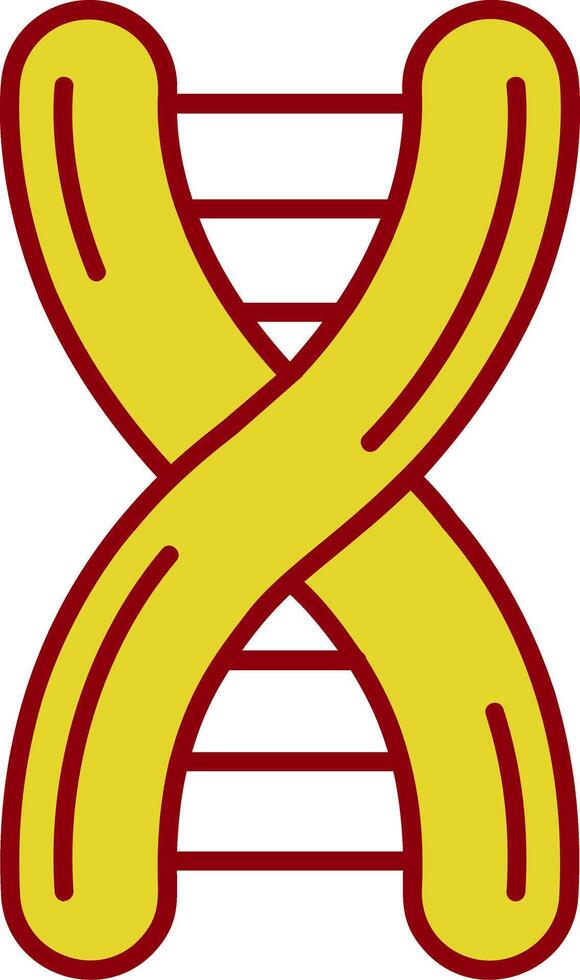 Dna Vintage Icon vector