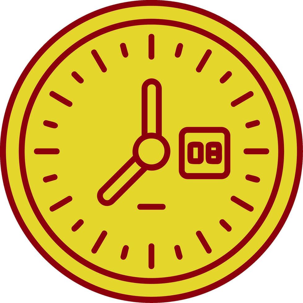 reloj Clásico icono vector