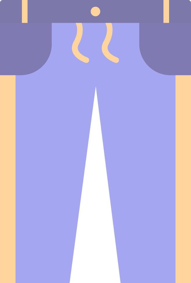 Jogger Flat Light Icon vector