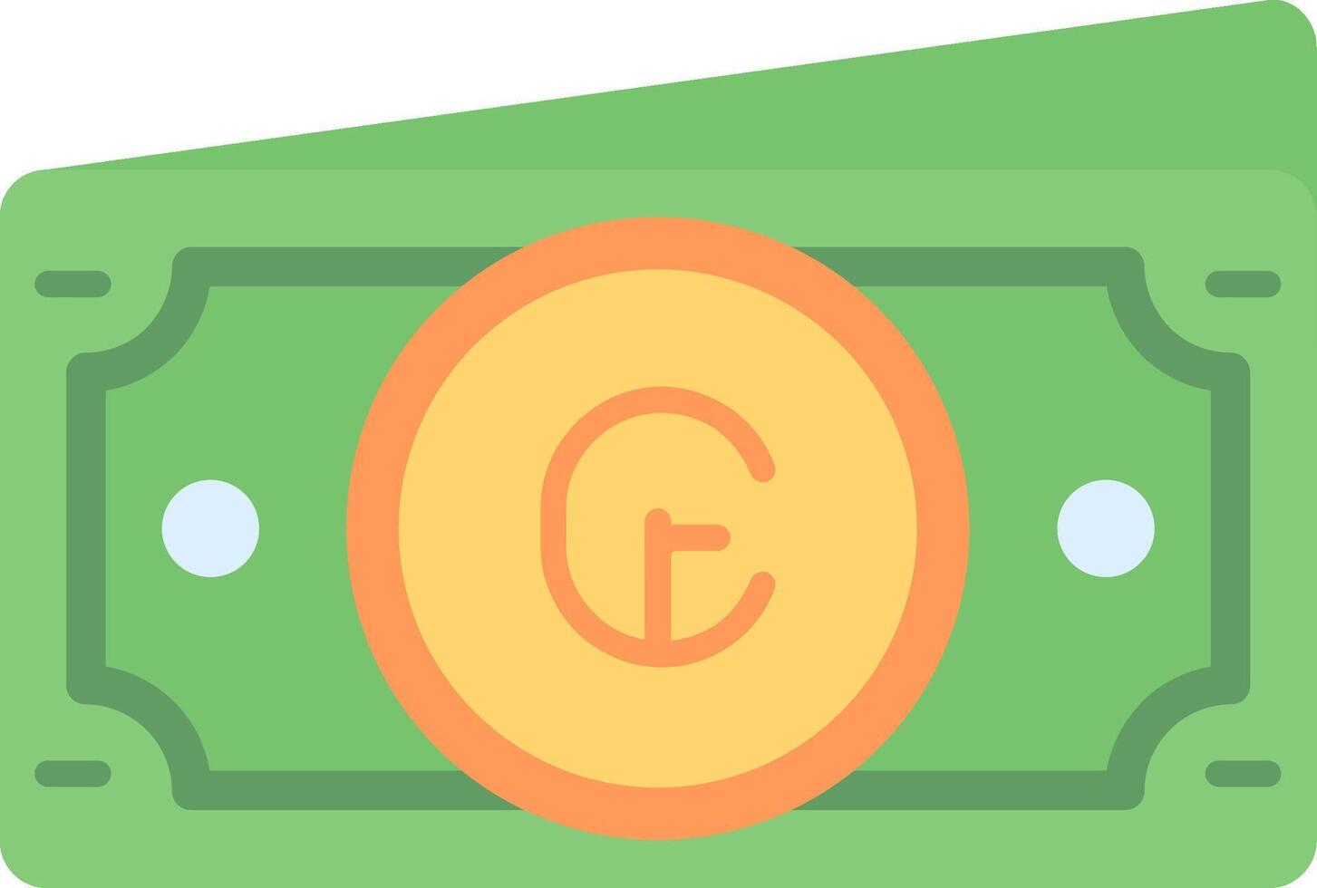 Cruzeiro Flat Light Icon vector