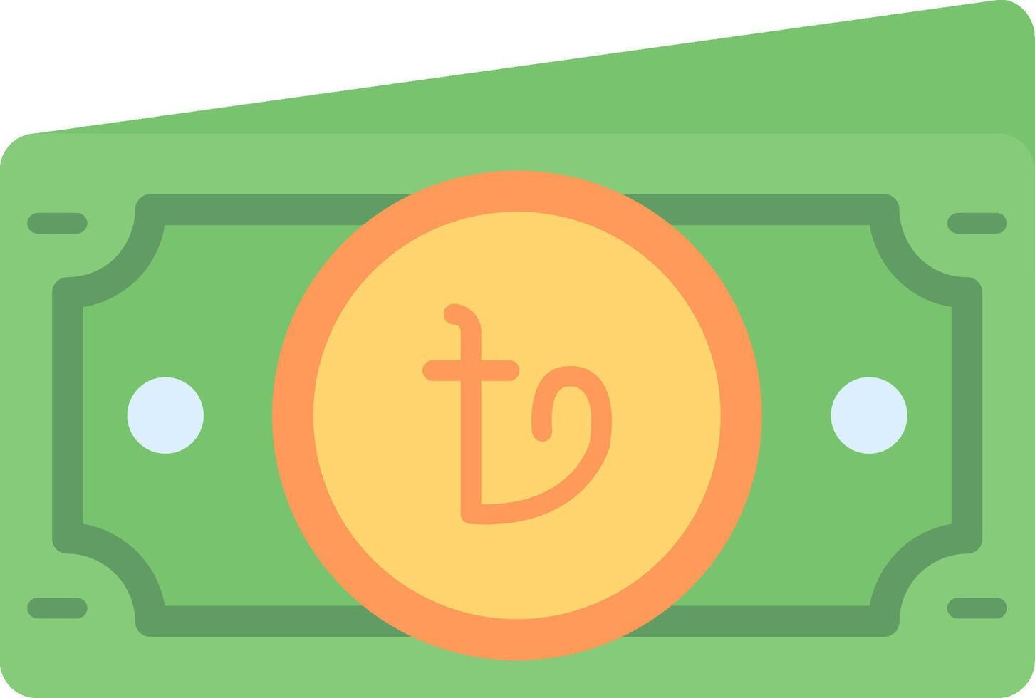Taka Flat Light Icon vector