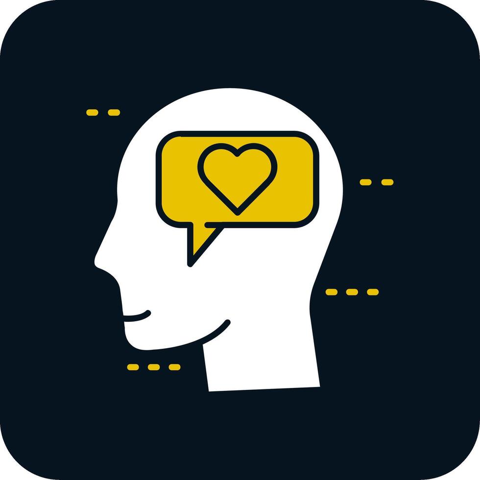 Dialog Glyph Two Color Icon vector