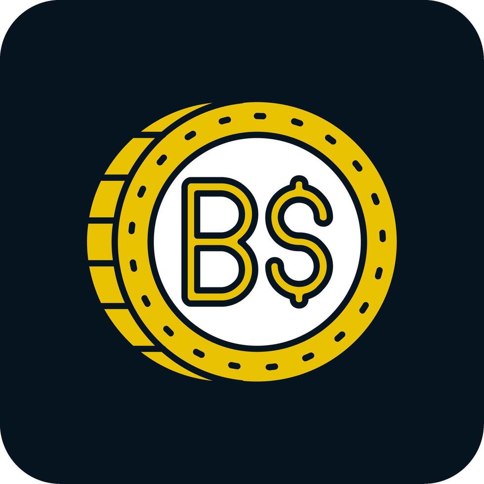 Brunei Glyph Two Color Icon vector