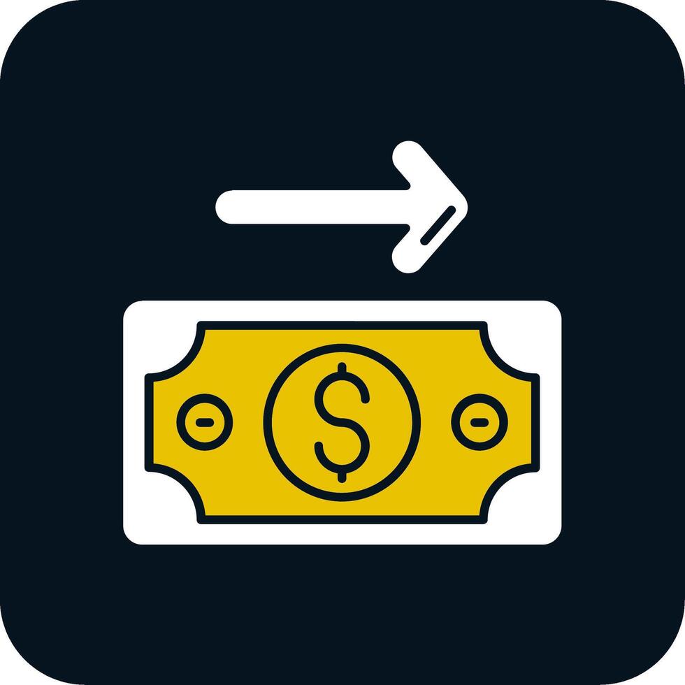 Payment Glyph Two Color Icon vector