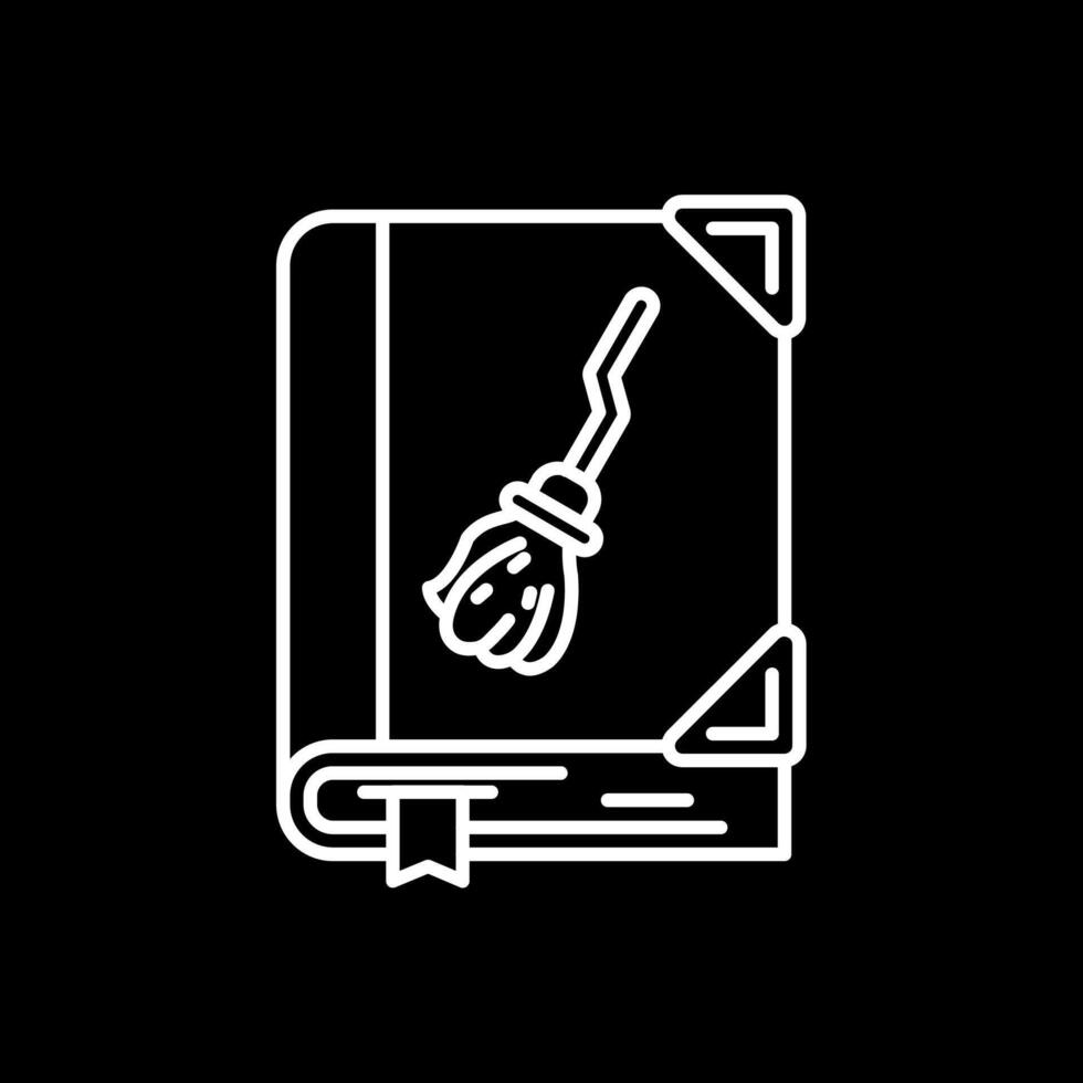 Story Line Inverted Icon vector