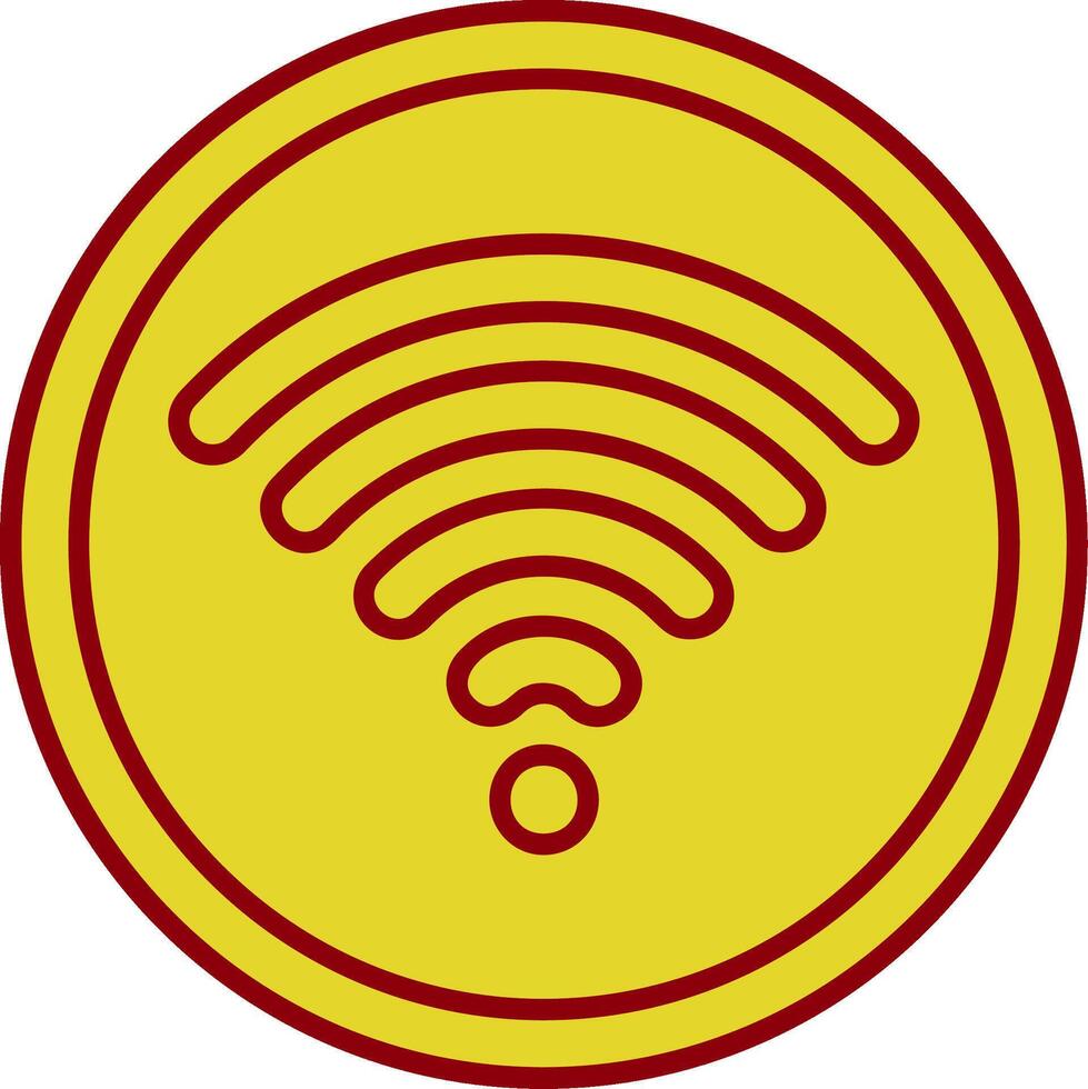 Wifi Vintage Icon vector