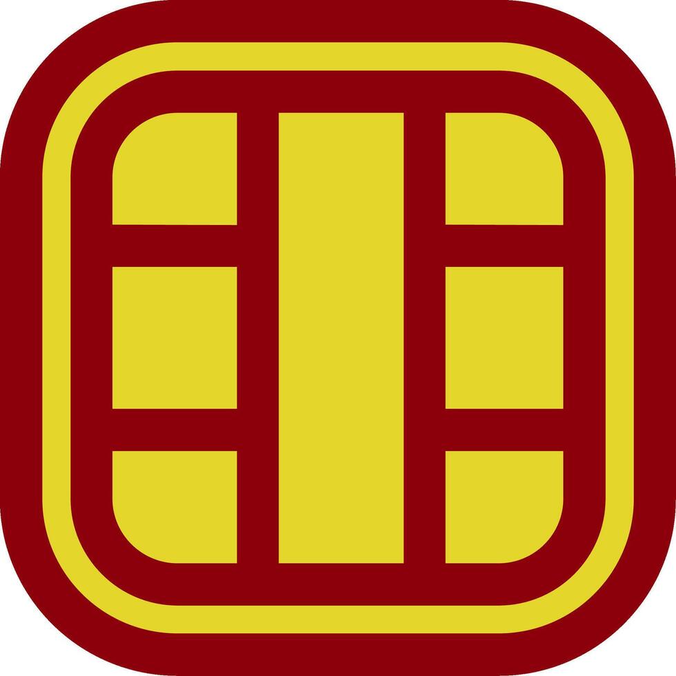 Layout Vintage Icon vector