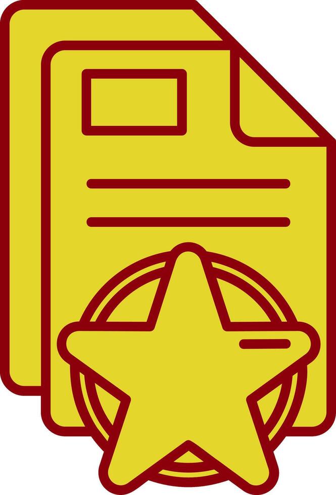 Mark Vintage Icon vector