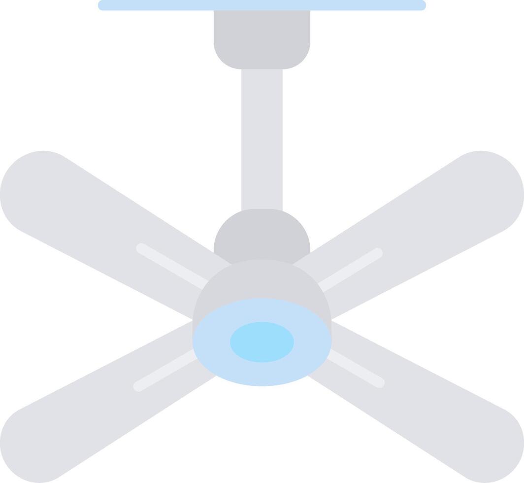 Fan Flat Light Icon vector