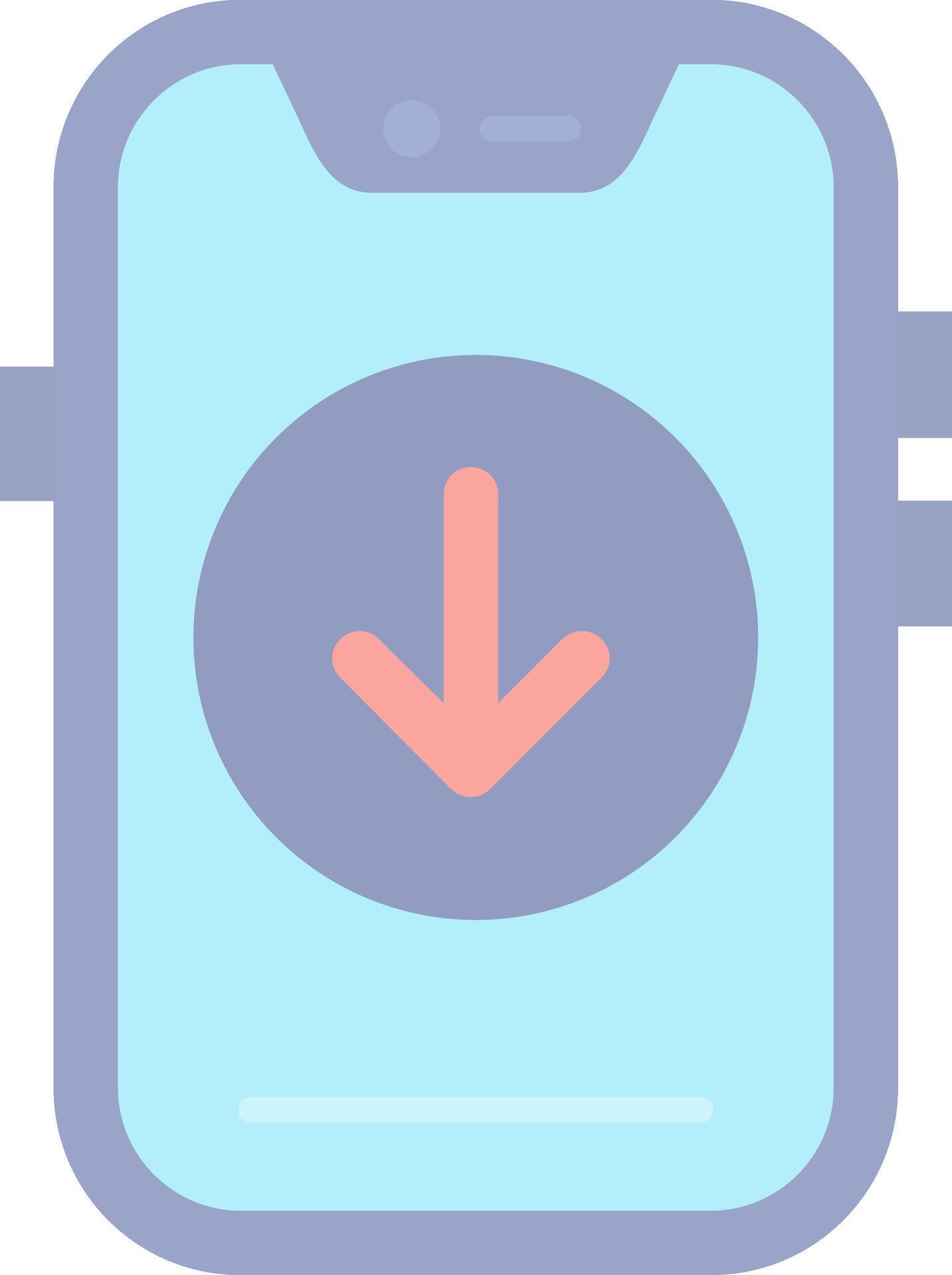 Down Flat Light Icon 41706262 Vector Art at Vecteezy