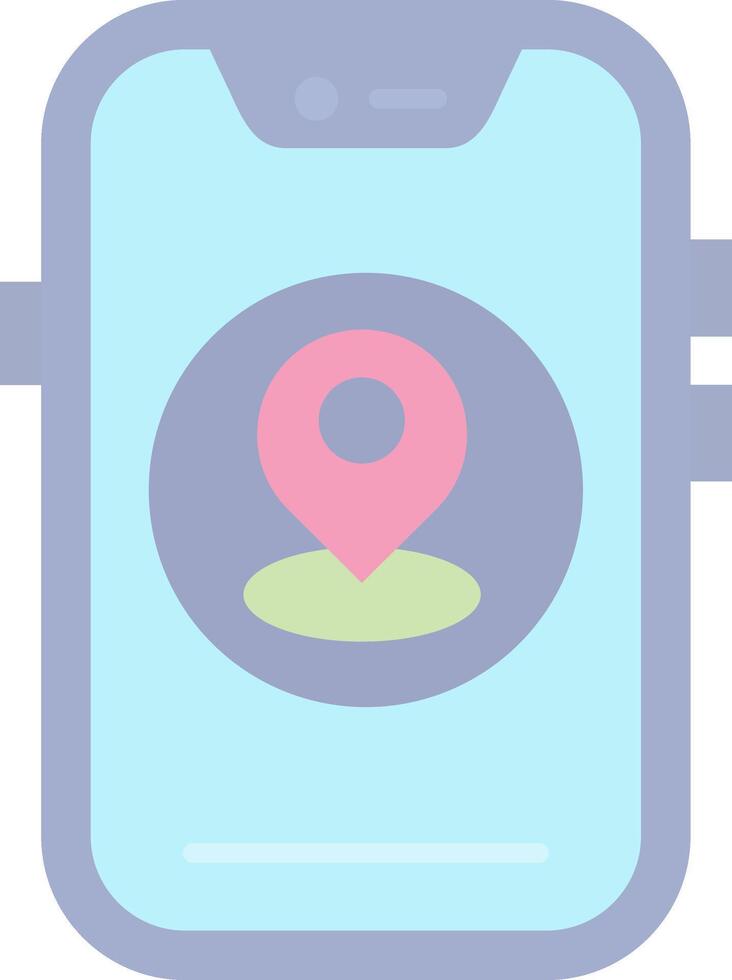 Location Flat Light Icon vector