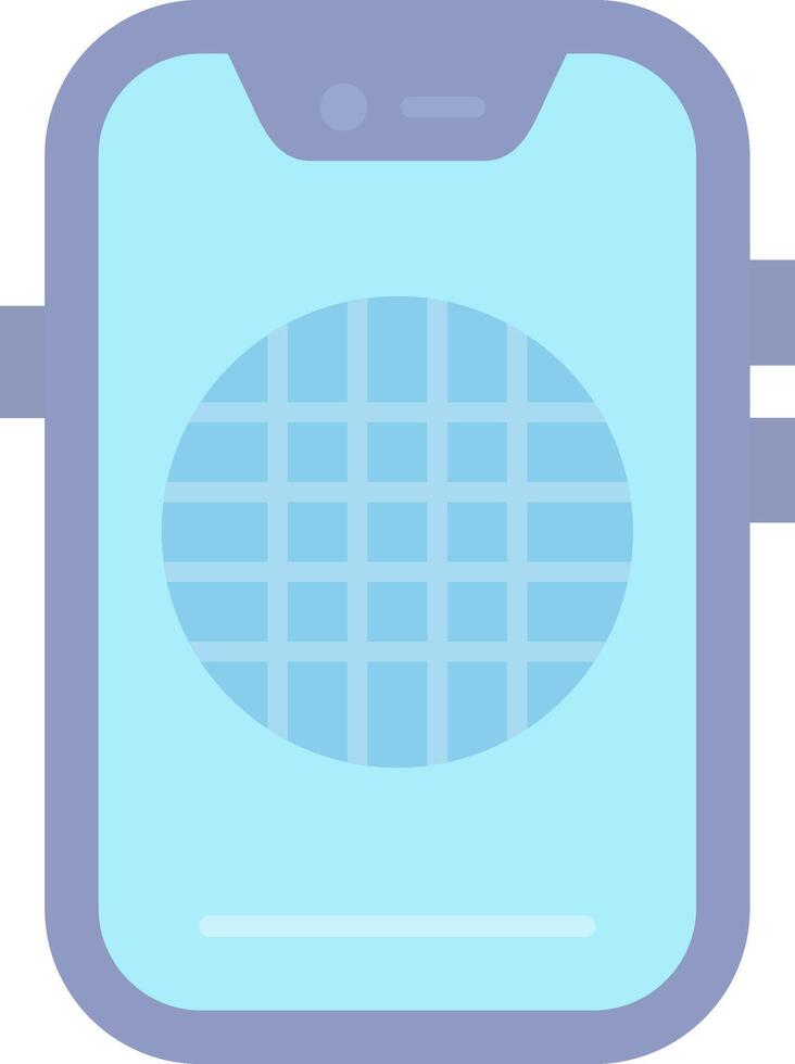 Grid Flat Light Icon vector