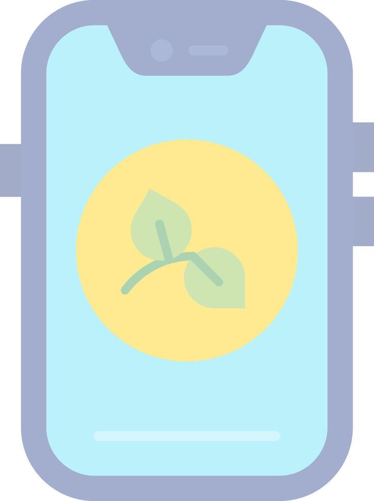 Eco Flat Light Icon vector