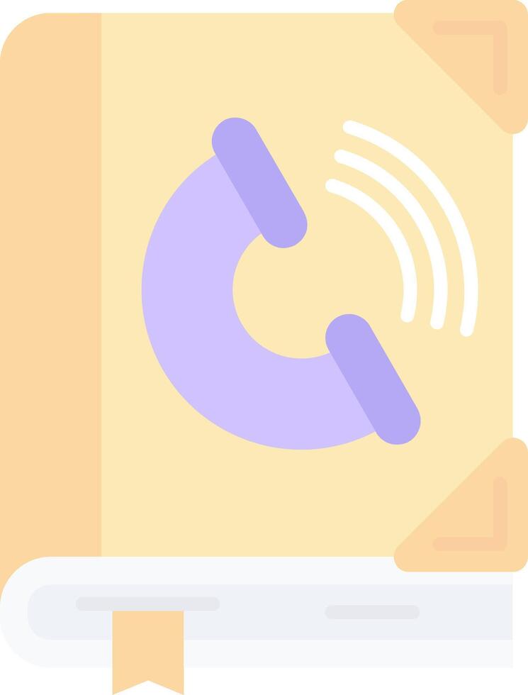 Contact Flat Light Icon vector