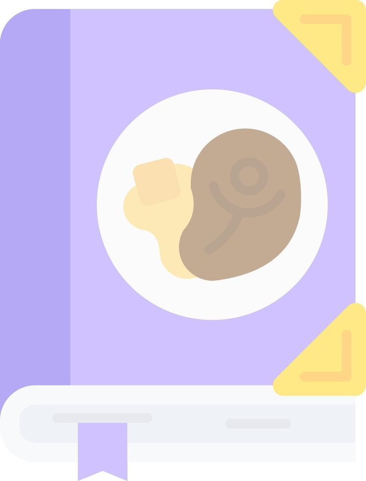 Cook Flat Light Icon vector