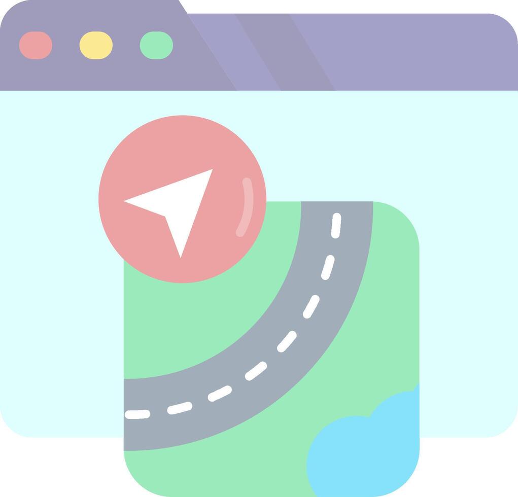Gpu Flat Light Icon vector