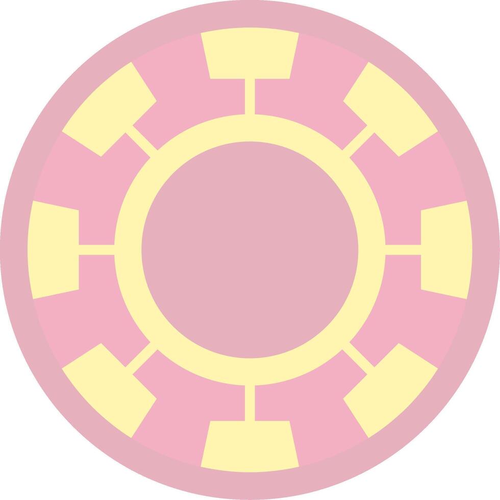 Chip Flat Light Icon vector