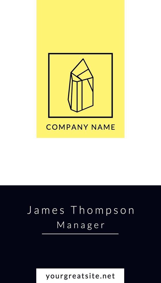 Minimalist Business Card  template