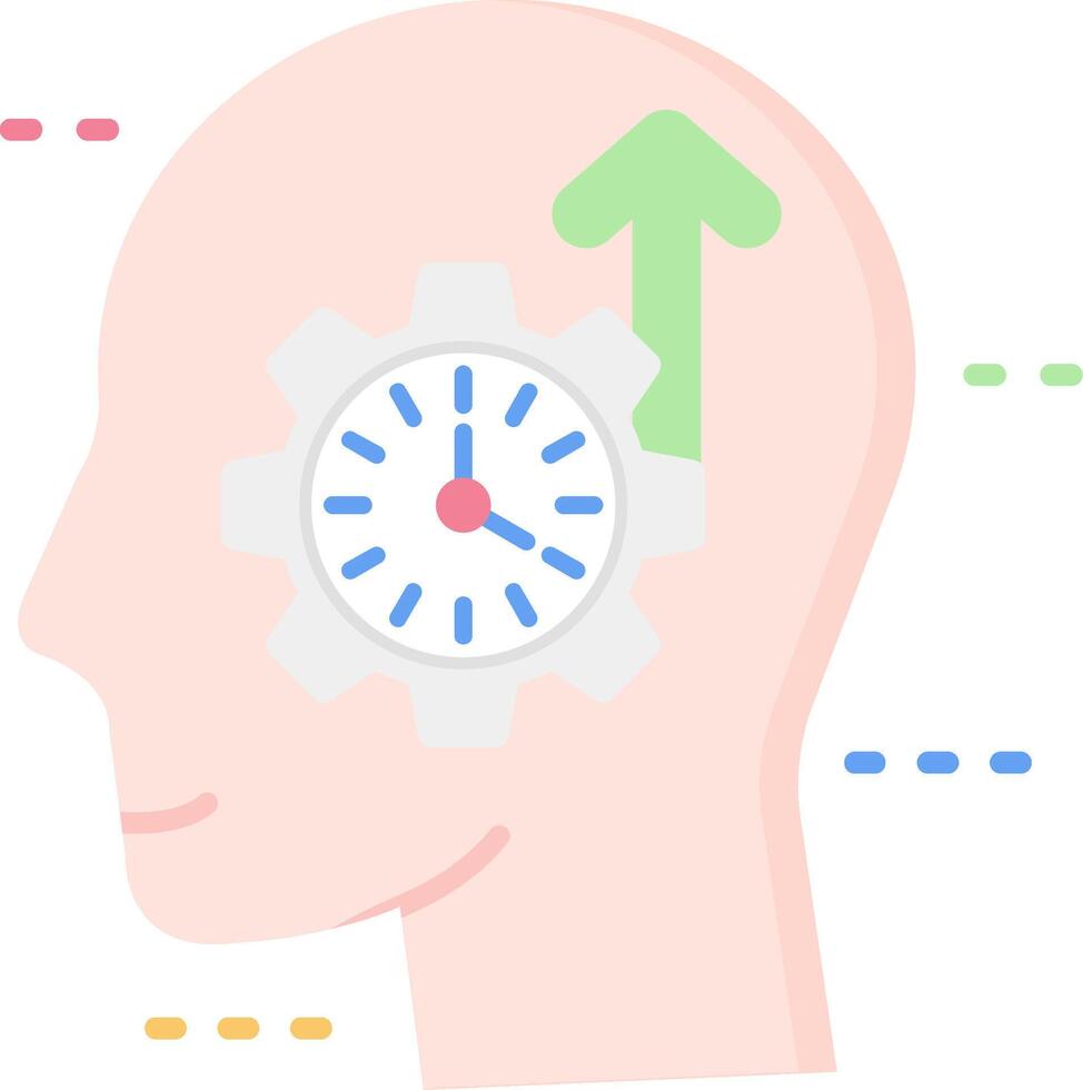 Productivity Flat Light Icon vector