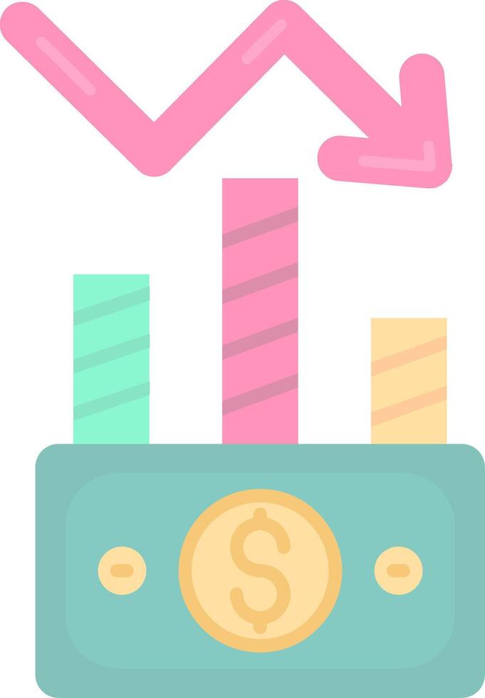 Stock Flat Light Icon vector