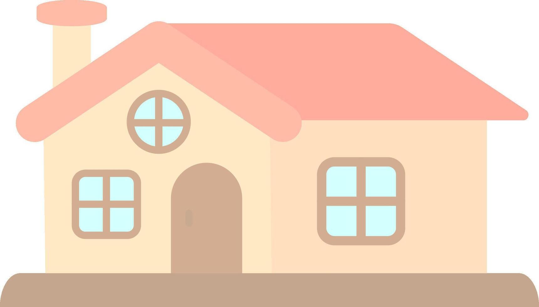 House Flat Light Icon vector