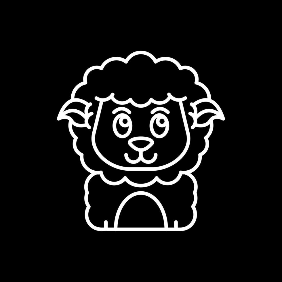 Smile Line Inverted Icon vector