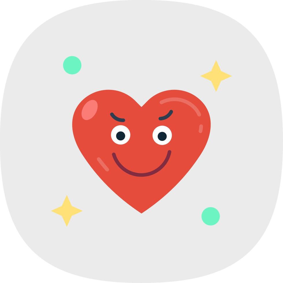 Envy Flat Curve Icon vector