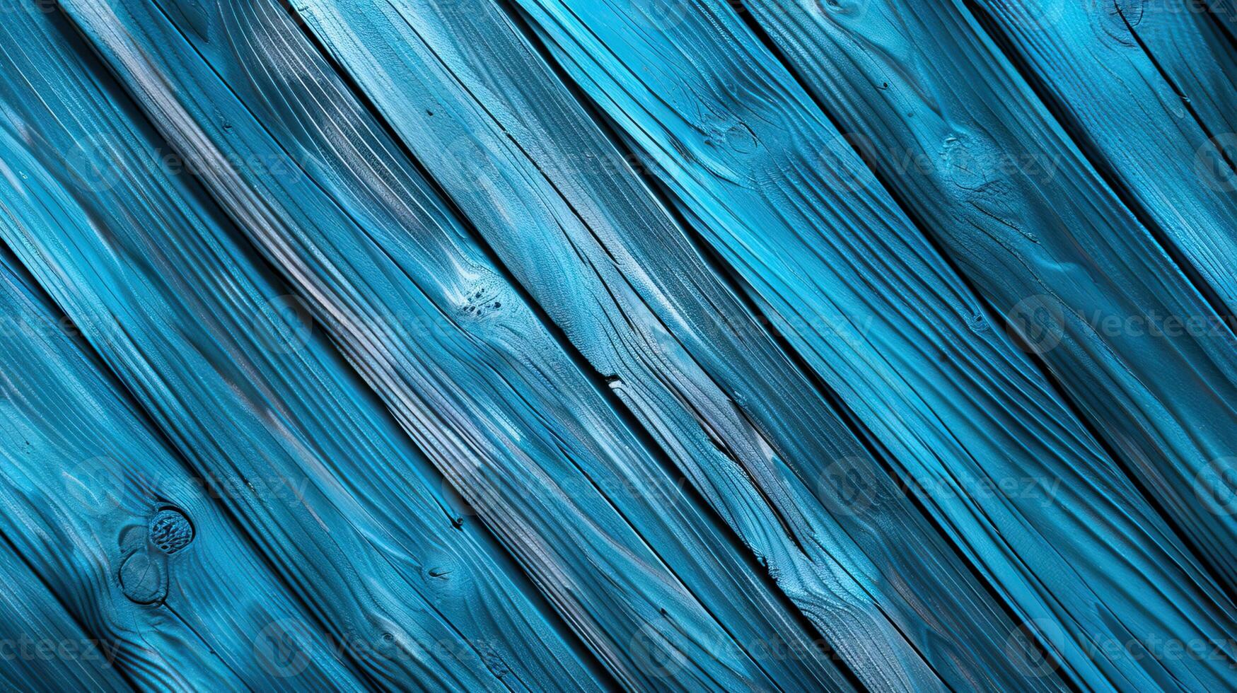 AI generated Light blue abstract wooden texture background image. photo