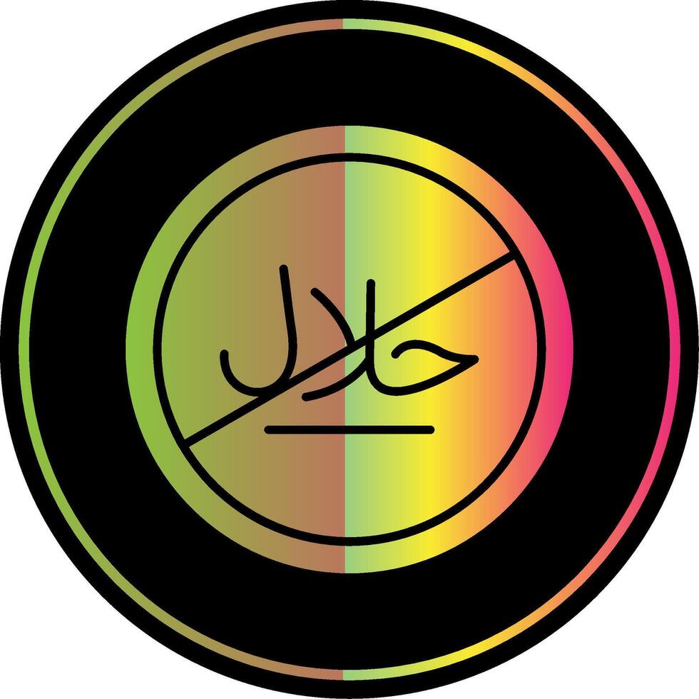 No Glyph Due Color Icon vector