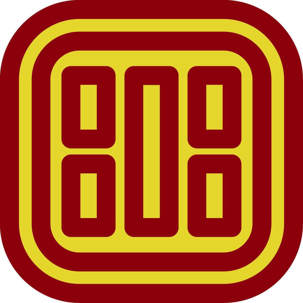 Layout Vintage Icon vector
