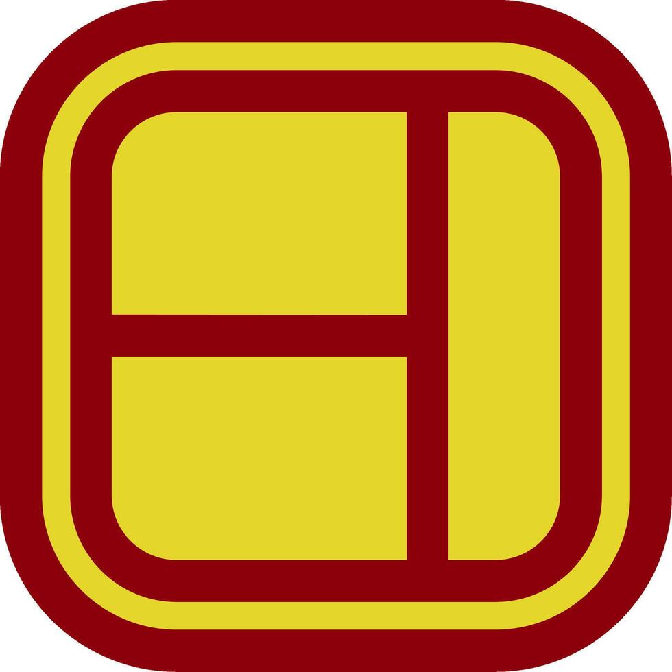Layout Vintage Icon vector