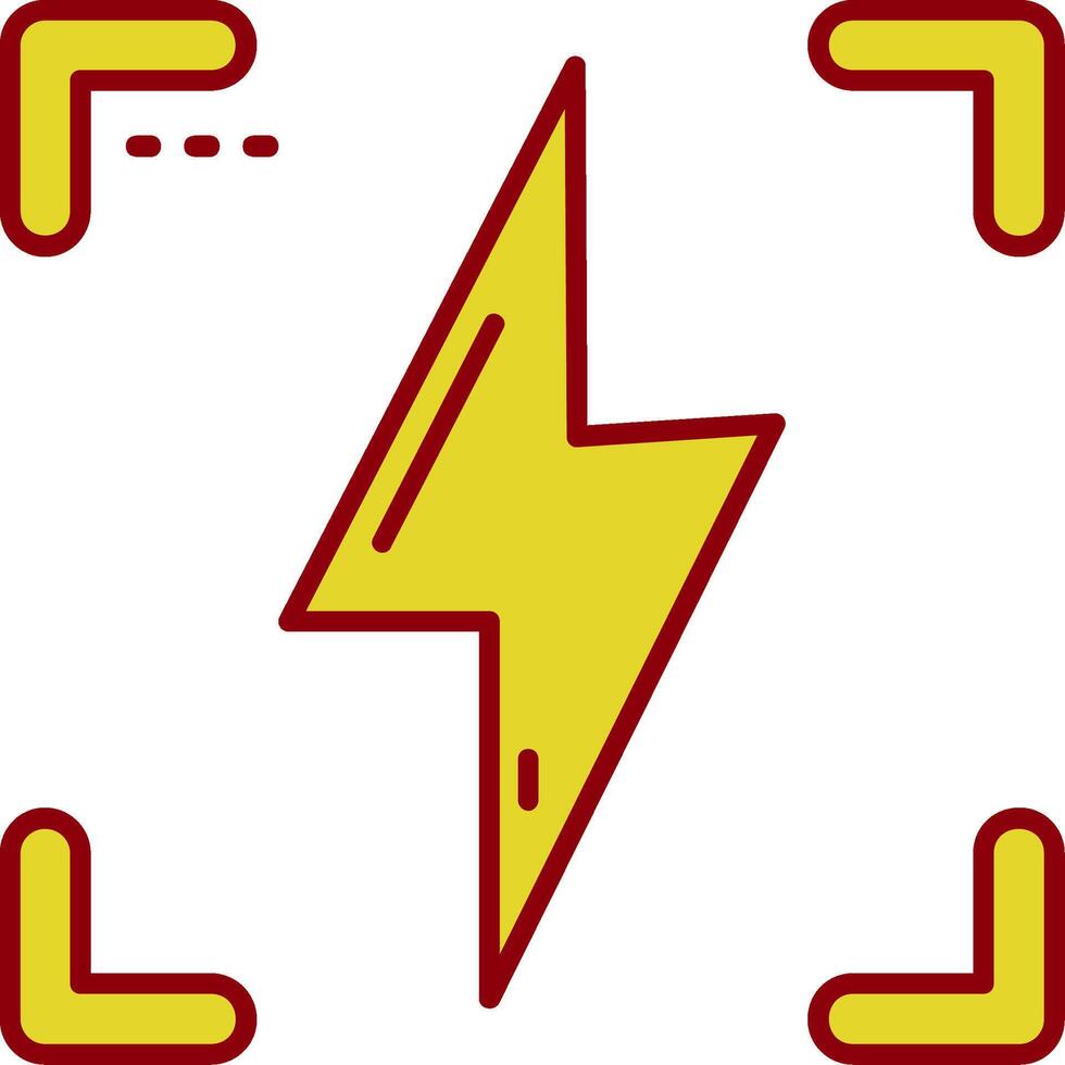 Flash Vintage Icon vector