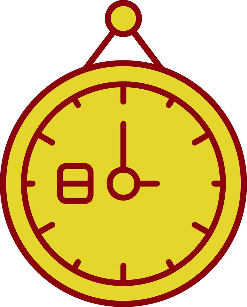 Clock Vintage Icon vector