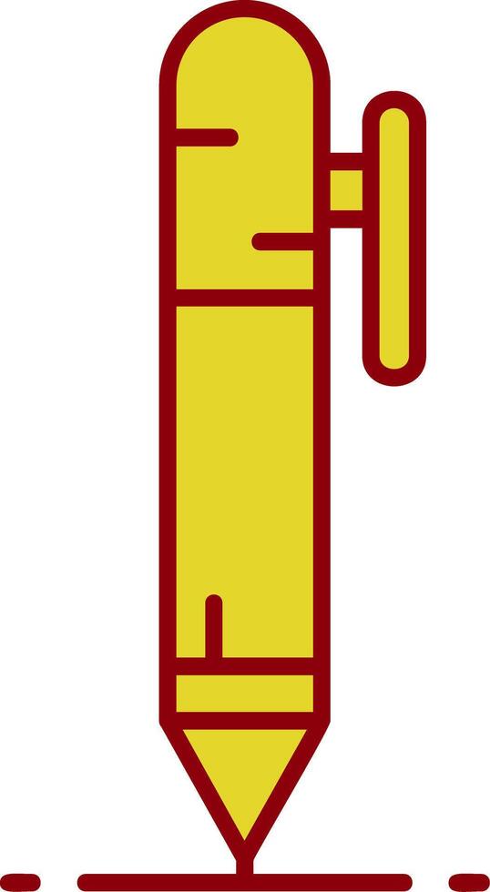 Pen Vintage Icon vector