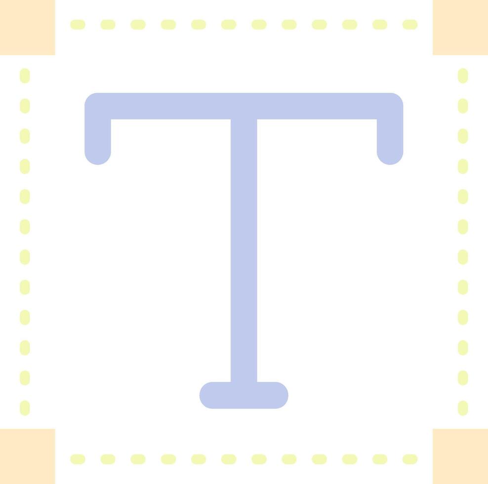 Font Flat Light Icon vector