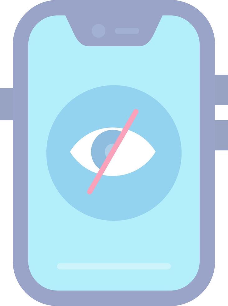 Disabled Flat Light Icon vector