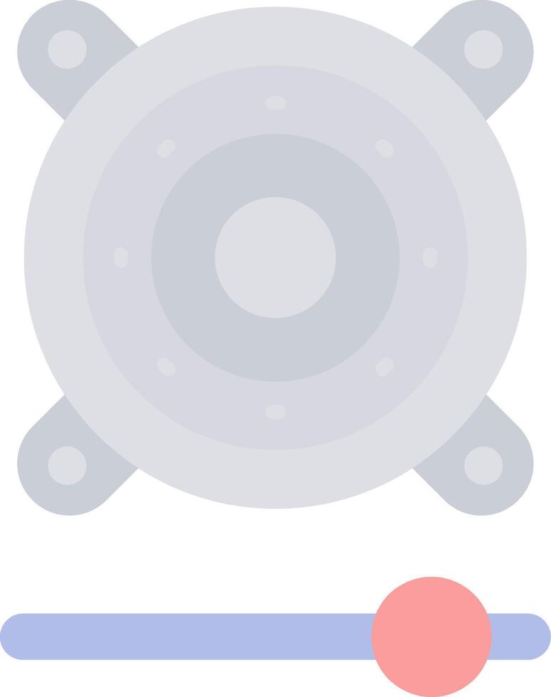 Speaker Flat Light Icon vector