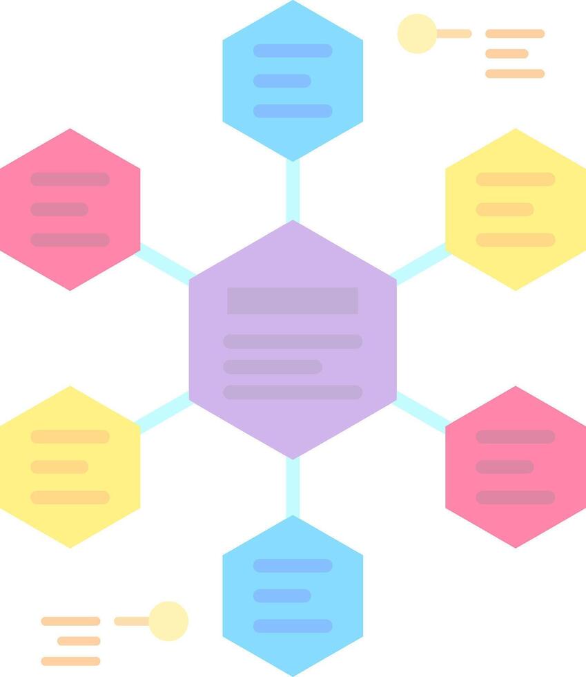 Relation Flat Light Icon vector