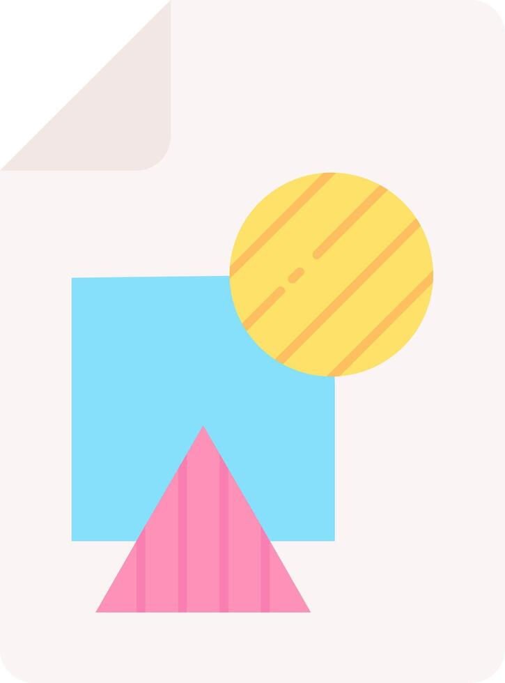 File Flat Light Icon vector