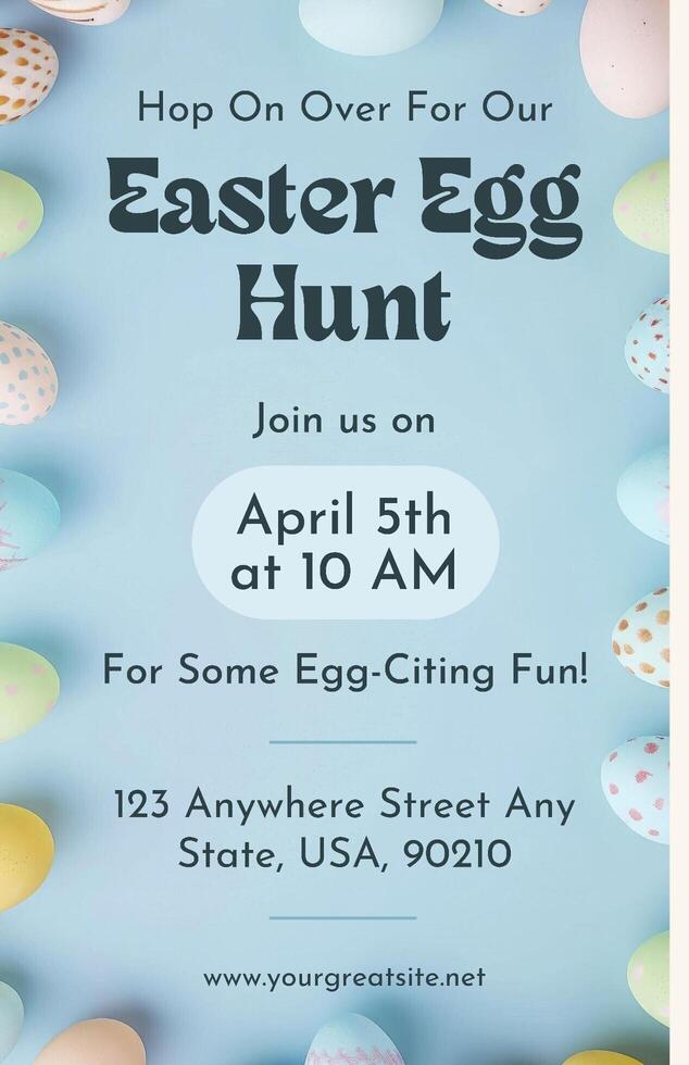 Easter Poster Template