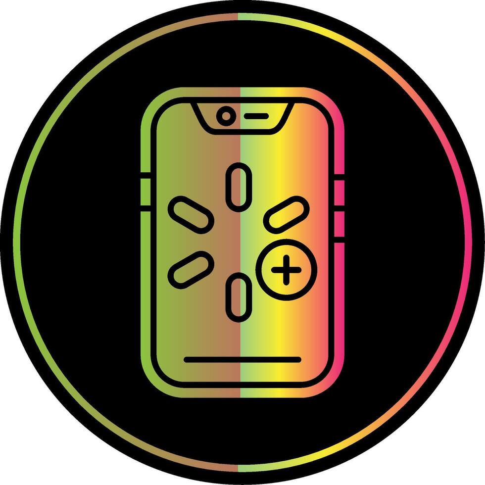 More Glyph Due Color Icon vector