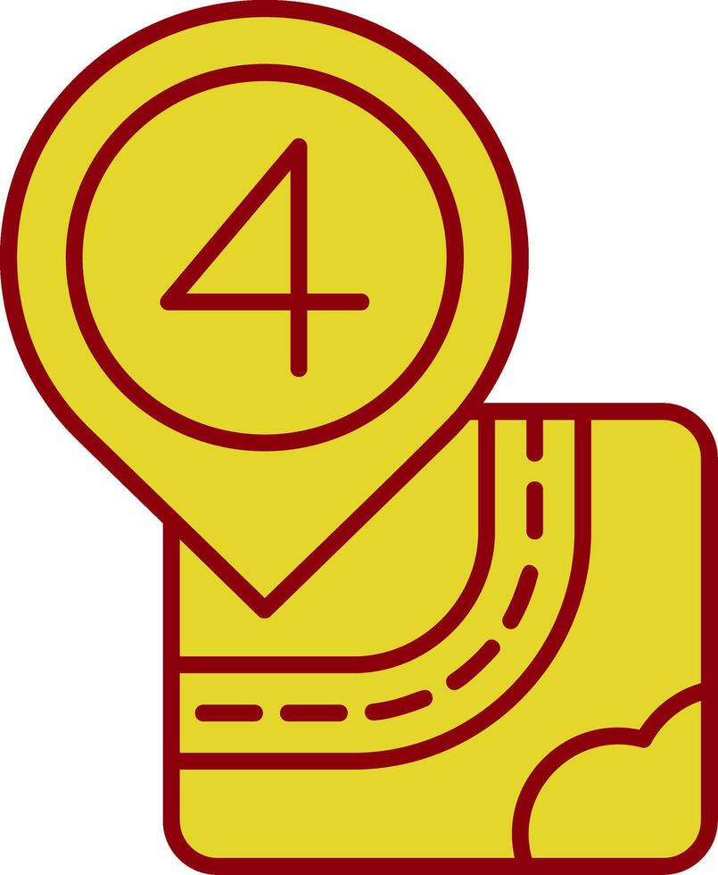 Four Vintage Icon vector