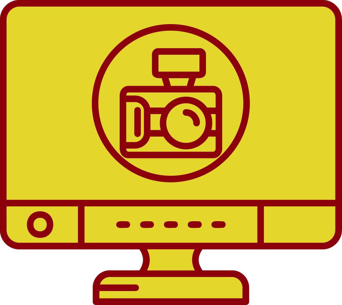 Camera Vintage Icon vector