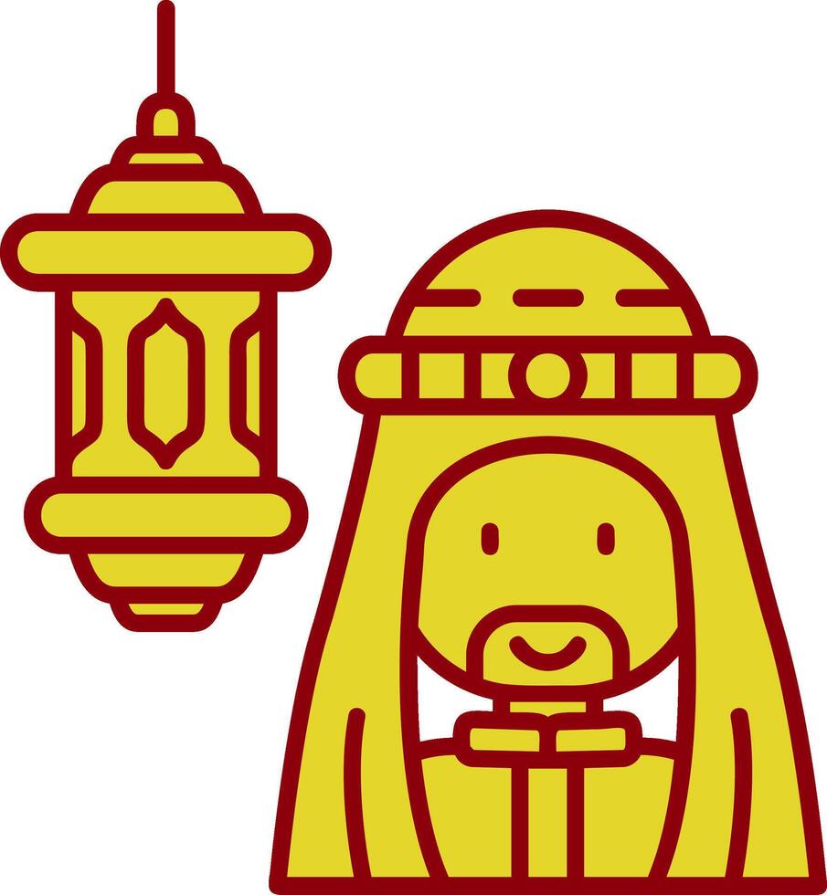 Arabic Vintage Icon vector