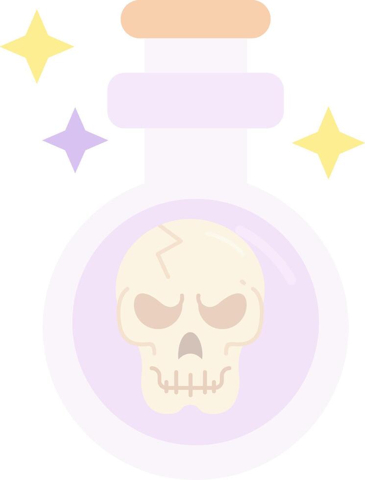 Potion Flat Light Icon vector