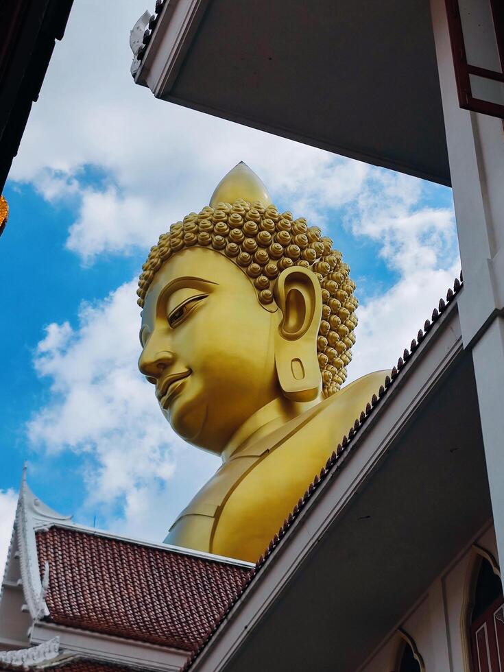 grande Buda en bangkok, tailandia foto