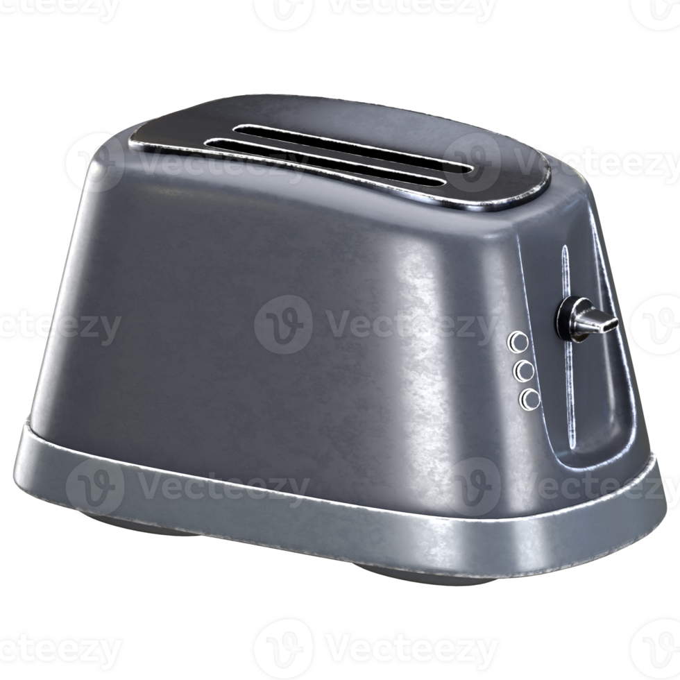 3d Toaster Illustration png