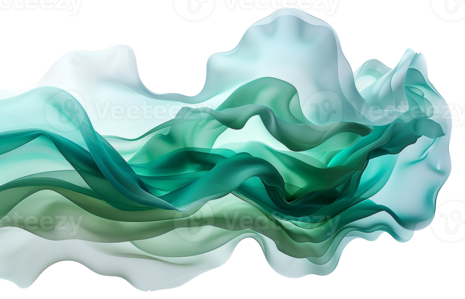AI generated Pastel tone abstract swirl for elegant backdrop designs on transparent background - stock png. png
