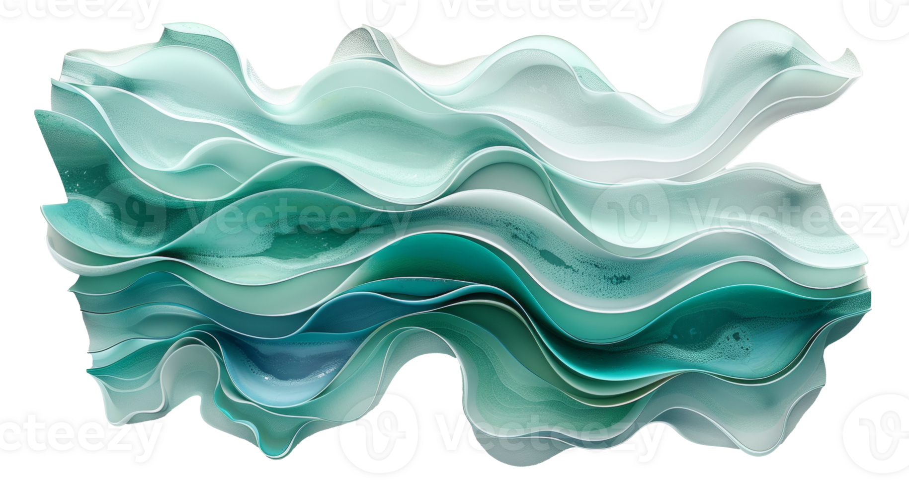 AI generated Pastel tone abstract swirl for elegant backdrop designs on transparent background - stock png. png