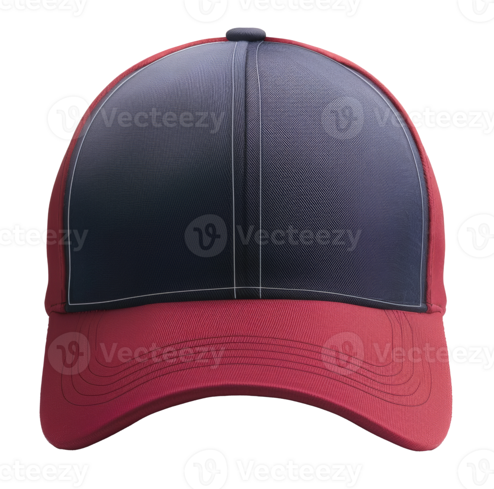 AI generated Baseball cap on transparent background - stock png. png